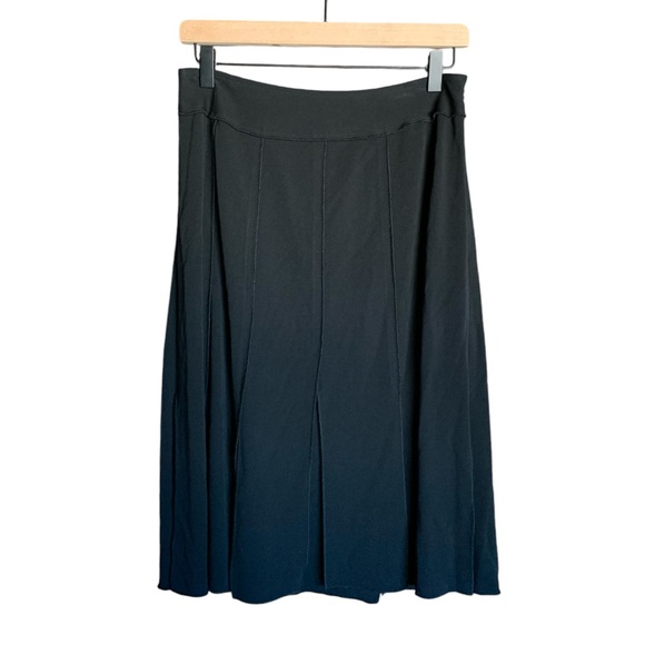 Vintage Josef Ribkoff womens black skirt panels Canada size 6 flapper office Y2K - Picture 4 of 13